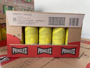 Pringles Cheese Flavor Chips - Original Import Box